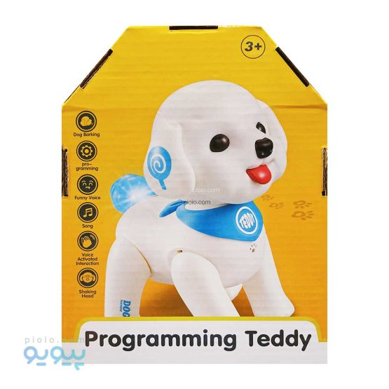 ربات کنترلی سگ programming teddy