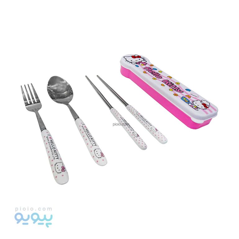 ست قاشق چنگال و چوب غذا خوری طرح کیتی،پیویو