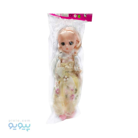 عروسک دختر چشم تیله ای با لباس پرنسسی-پیویو