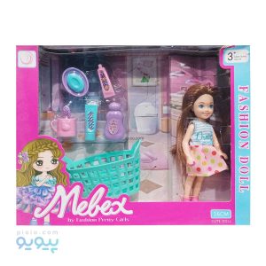 عروسک دختر کوچولو MELEX با لوا حمام آیتم 185C_ پیویو