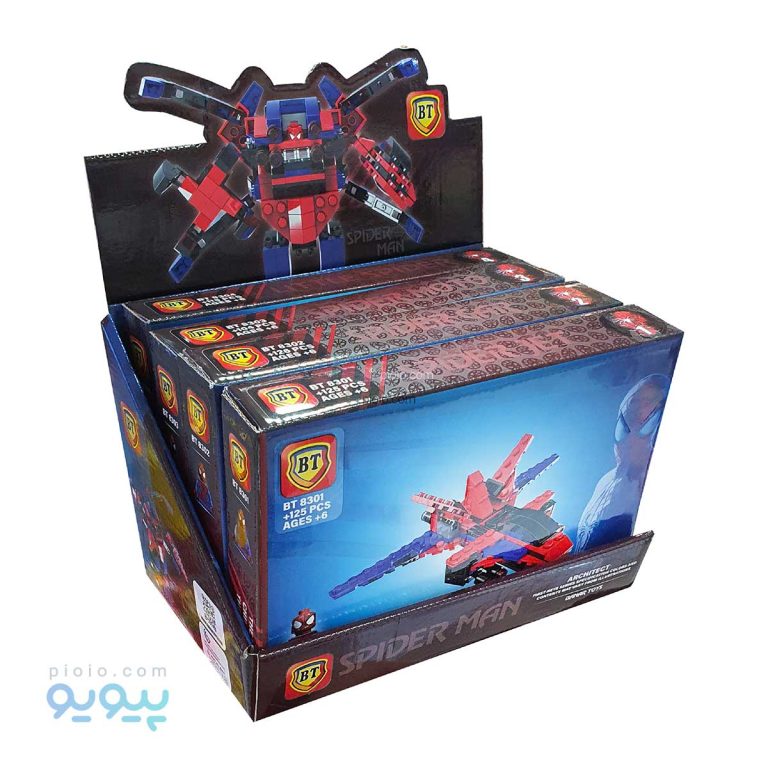 پک لگو Spider man برند BT،پیویو