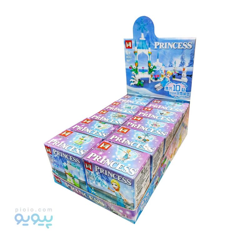 پک 10 عددی لگو پرنسس فروزن آیتم MG921 _ پیویو