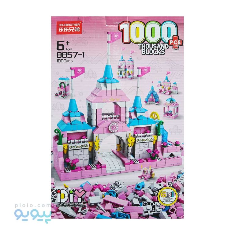 لگو قلعه جادویی دخترانه مدل DIY 6 In 1 کد 8857-پیویو