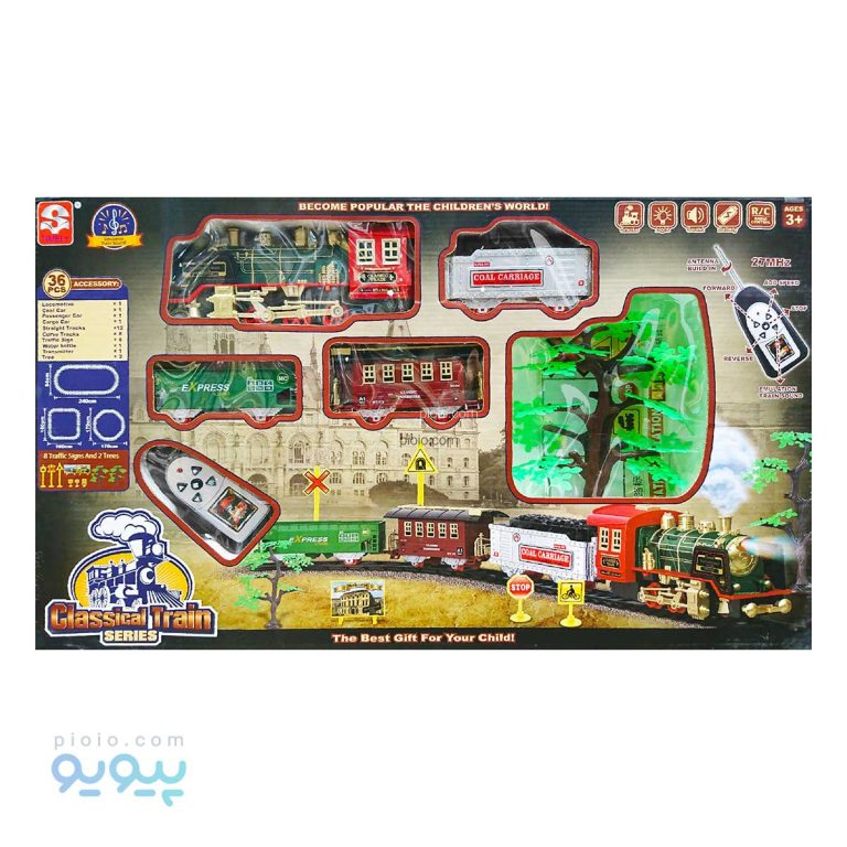 قطار ریلی کنترلی دودزا کلاسیک TIMELY آیتم 3055_ پیویو