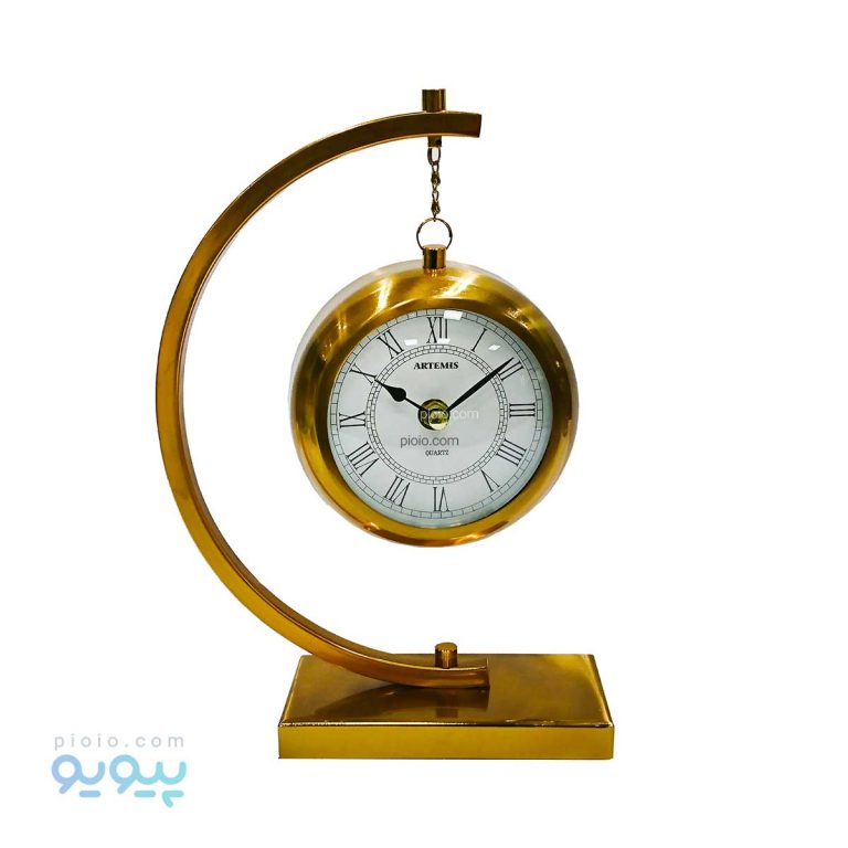 ساعت رومیزی آرتمیس طلایی-پیویو