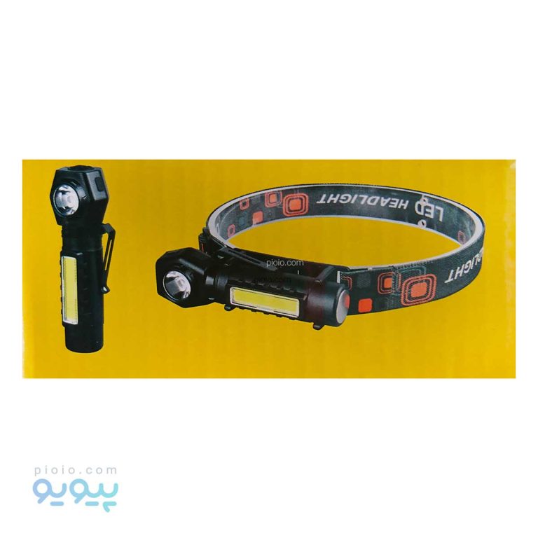 چراغ قوه پیشانی هدلایت شارژی آیتم 212-پیویو