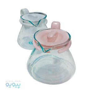 قوری شیشه ای زعفران پیرکس،پیویو