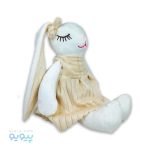عروسک خرگوش لباس مخملی