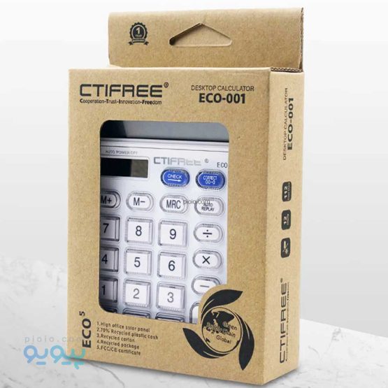 ماشین حساب CTIFREE مدل ECO-001