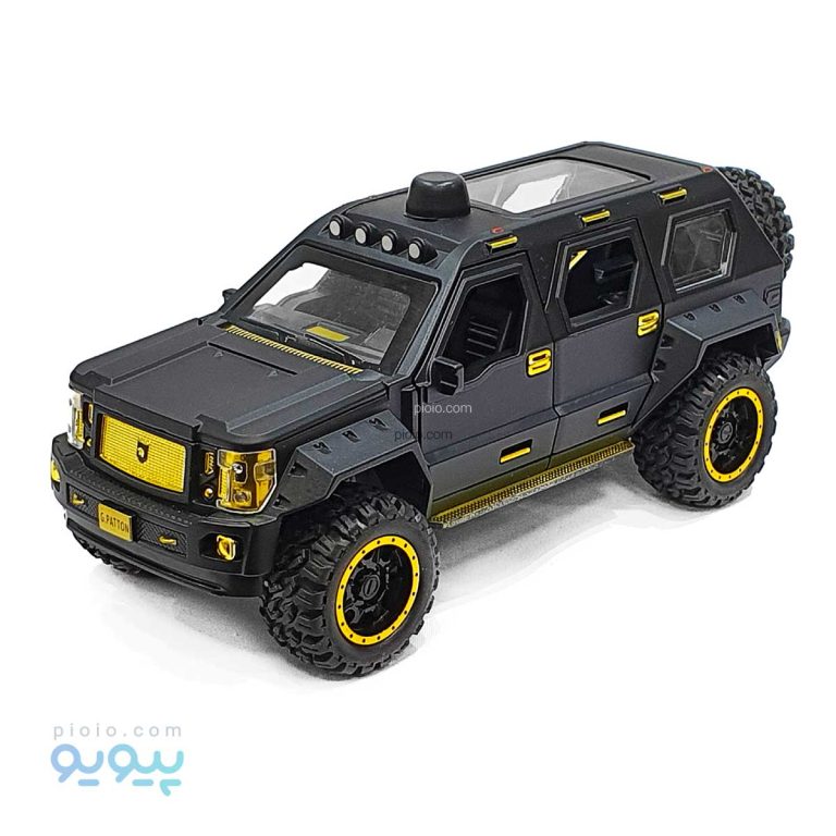 ماکت ماشین فلزی JEEP PATTON ،پیویو