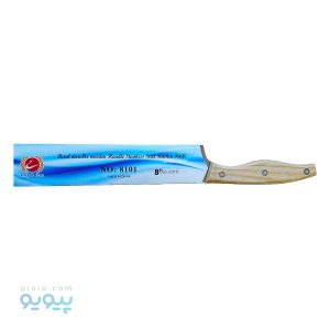 چاقو آشپزخانه دسته چوبی بزرگ کد 8101