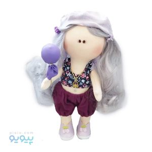 عروسک روسی دختر مو نقره ای-پیویو