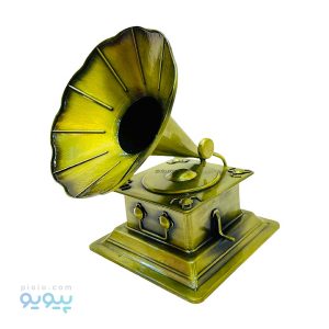 ماکت دکوری فلزی گرامافون،پیویو