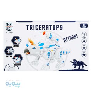 ربات DINOSAUR TRICERATOPS آیتم 0837