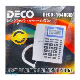 تلفن سیمی DECO مدل deco-1540cid،پیویو
