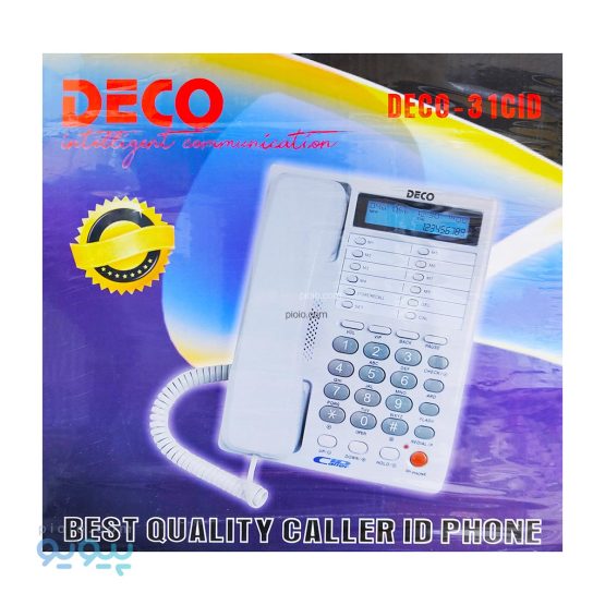 تلفن DECO مدل deco-31cid،پیویو