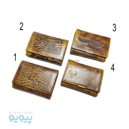کیف پول سه لت دسترنگ کوچک کد 6105 | پیویو