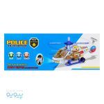 اسباب بازی هلیکوپتر چراغ دار پلیس|پیویو