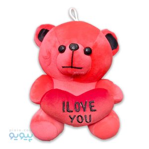 عروسک خرس قرمز I LOVE YOU،پیویو