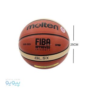 توپ بسکتبال طرح MOLTEN سایز5 برند بتا ،پیویو