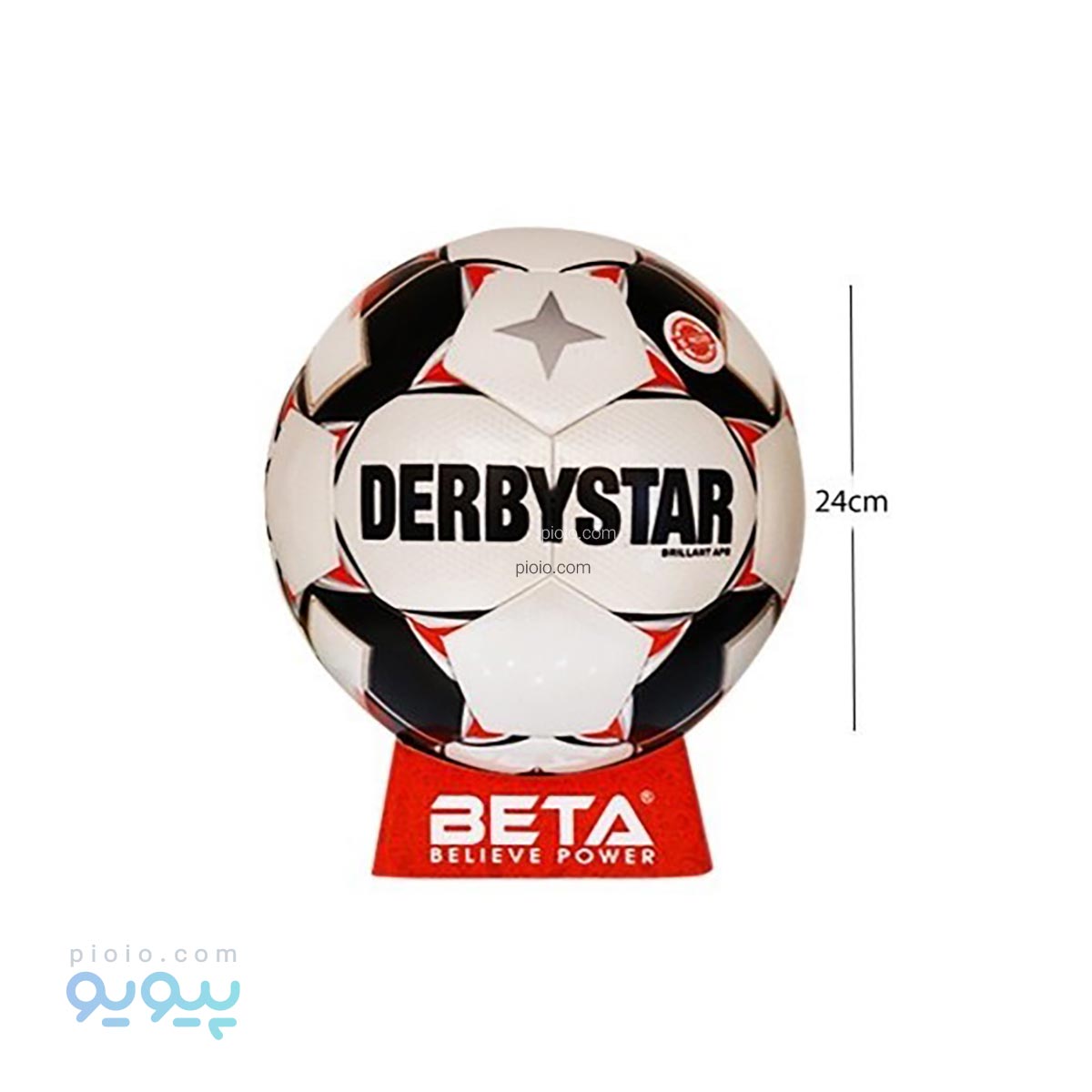 توپ فوتبالی سایز 5 صدفی برند بتا ،پیویو