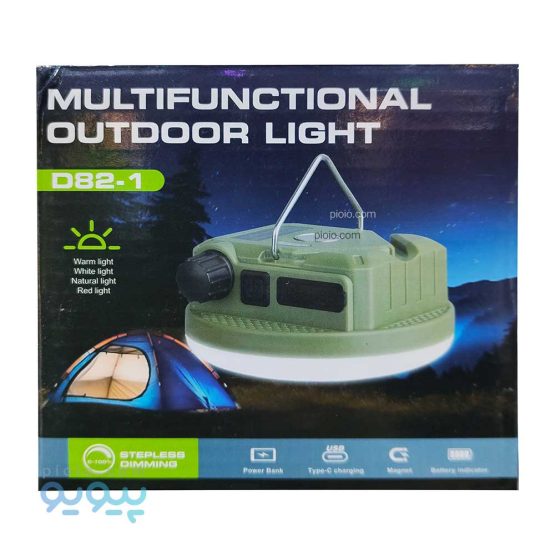 چراغ آویز کمپینگ شارژی آیتم D82-1