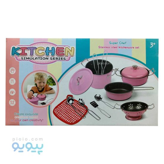 اسباب بازی سرویس 9 پارچه آشپزخانه آیتم 988-A2