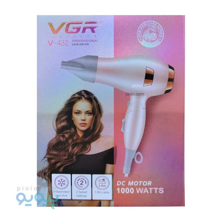 سشوار وی جی آر 1000 وات آیتم V-432،پیویو