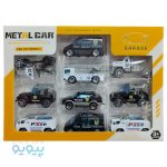 پک 10 عددی ماشین فلزی پلیس آیتم C1204،پیویو