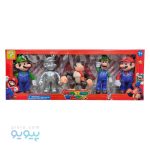 ست 5 عددی اکشن فیگور سوپر ماریو،پیویو