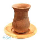 استکان و نعلبکی چوبی،پیویو