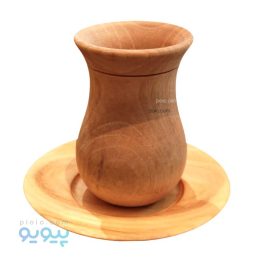 استکان و نعلبکی چوبی،پیویو