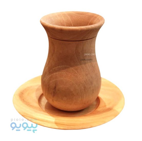 استکان و نعلبکی چوبی،پیویو