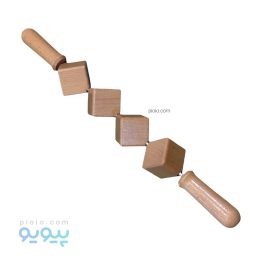 ماساژور غلتکی مکعب بزرگ چوبی ،پیویو