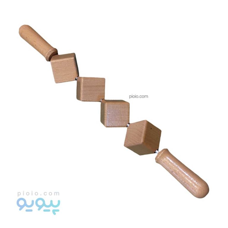 ماساژور غلتکی مکعب بزرگ چوبی ،پیویو