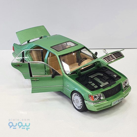 ماکت ماشین فلزی بنز SL300 سبز