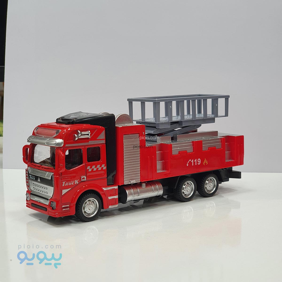 ماکت فلزی آتش نشانی بالابر مدل B119