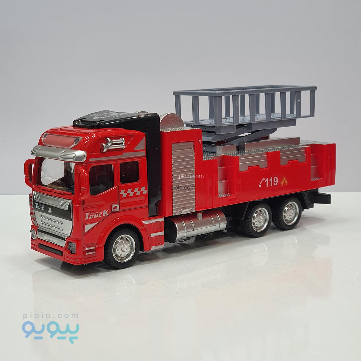 ماکت فلزی آتش نشانی بالابر مدل B119