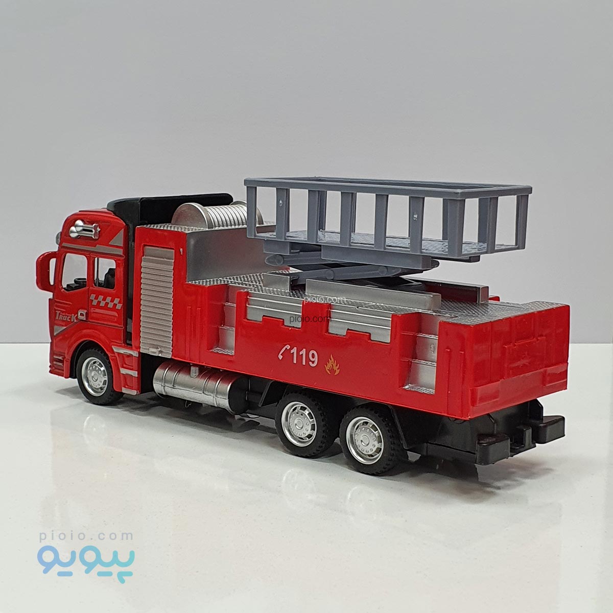 ماکت فلزی آتش نشانی بالابر مدل B119 - تصویر 7