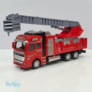ماکت فلزی ماشین جرثقیل آتش نشانی مدل N119