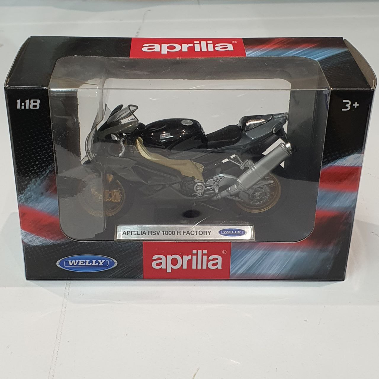ماکت موتورسیکلت ویلی مدل APRILIA RSV 1000 R FACTORY