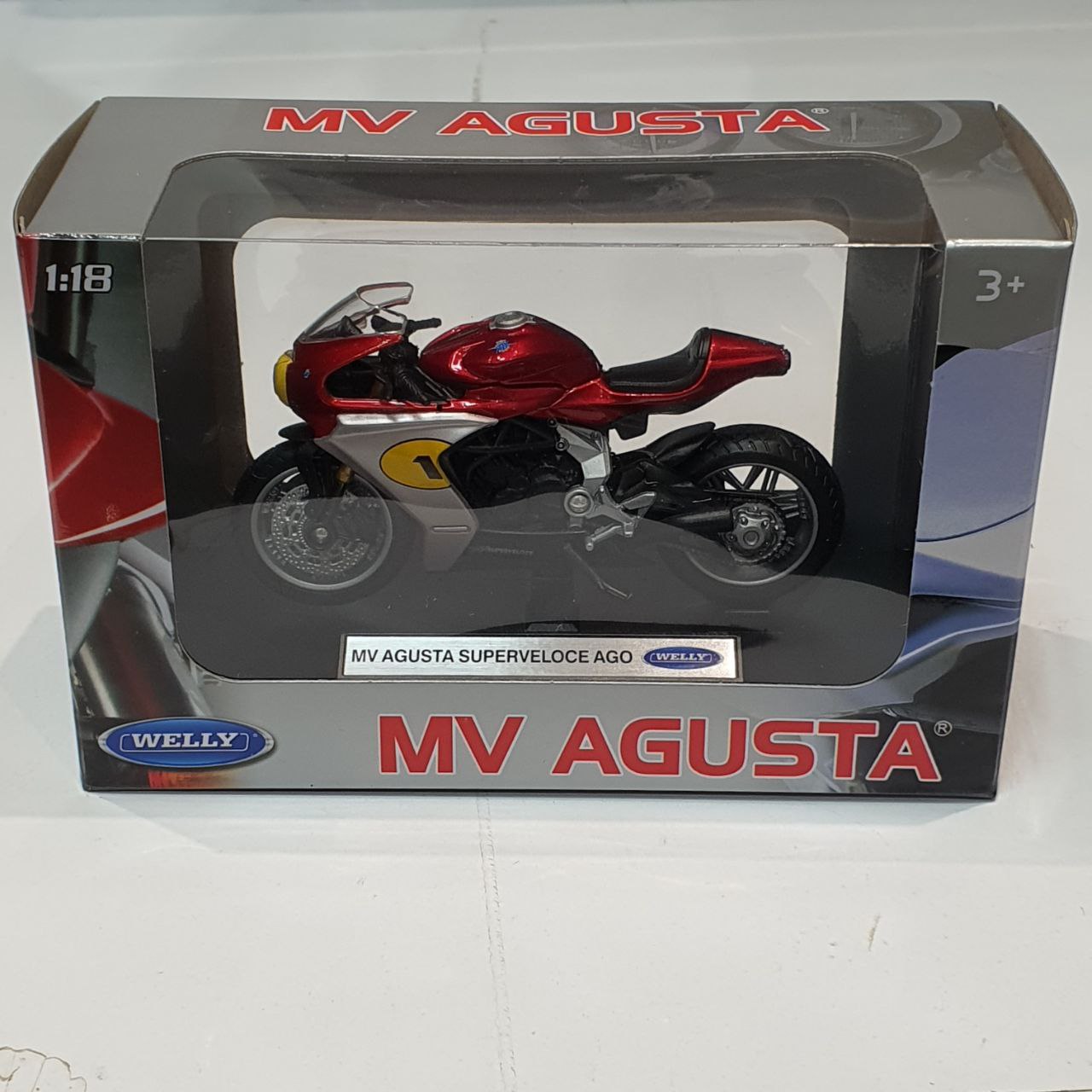 ماکت موتورسیکلت ویلی مدل MV AGUSTA SUPERVELOCE AGO