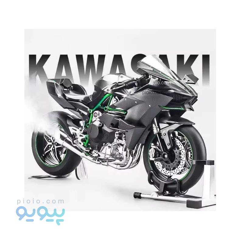 ماکت موتور کاوازاکی نینجا h2 دودزا استارتی مقیاس 1:6