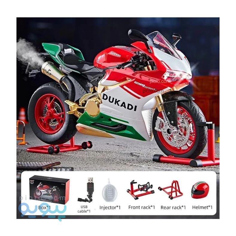 ماکت موتور دوکاتی دودزا استارتی مقیاس 1:9