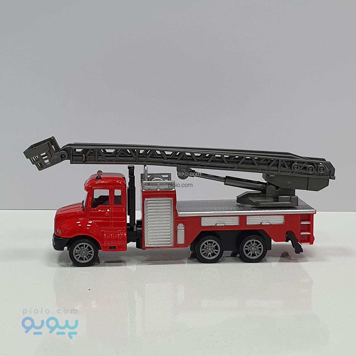 ماکت ماشین فلزی آتش نشانی بالابر آیتم 6-2214 - تصویر 2