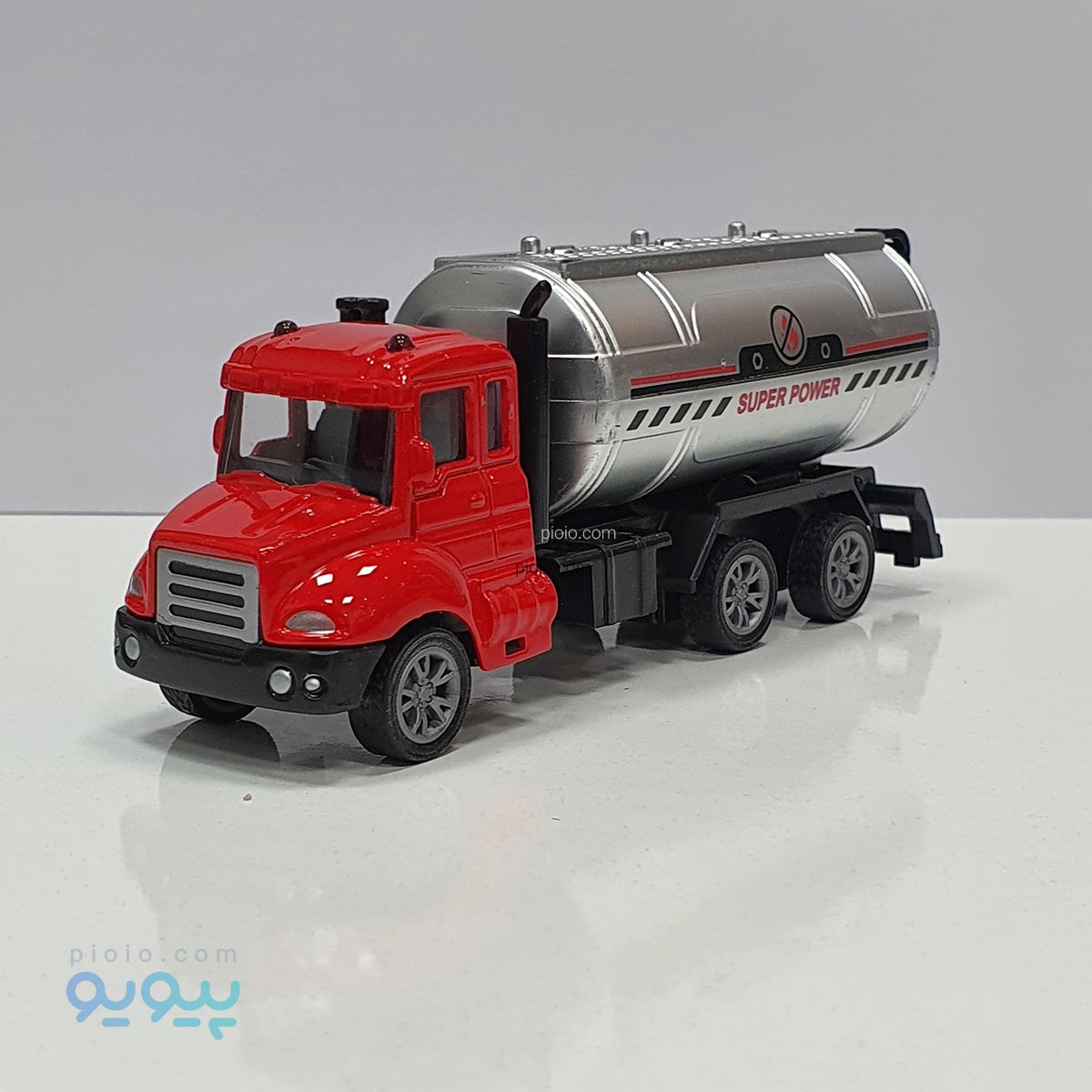 ماکت ماشین فلزی کامیون ماک تانکر آتش نشانی آیتم 6-2214