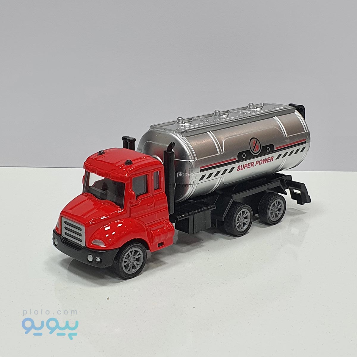 ماکت ماشین فلزی کامیون ماک تانکر آتش نشانی آیتم 6-2214 - تصویر 2