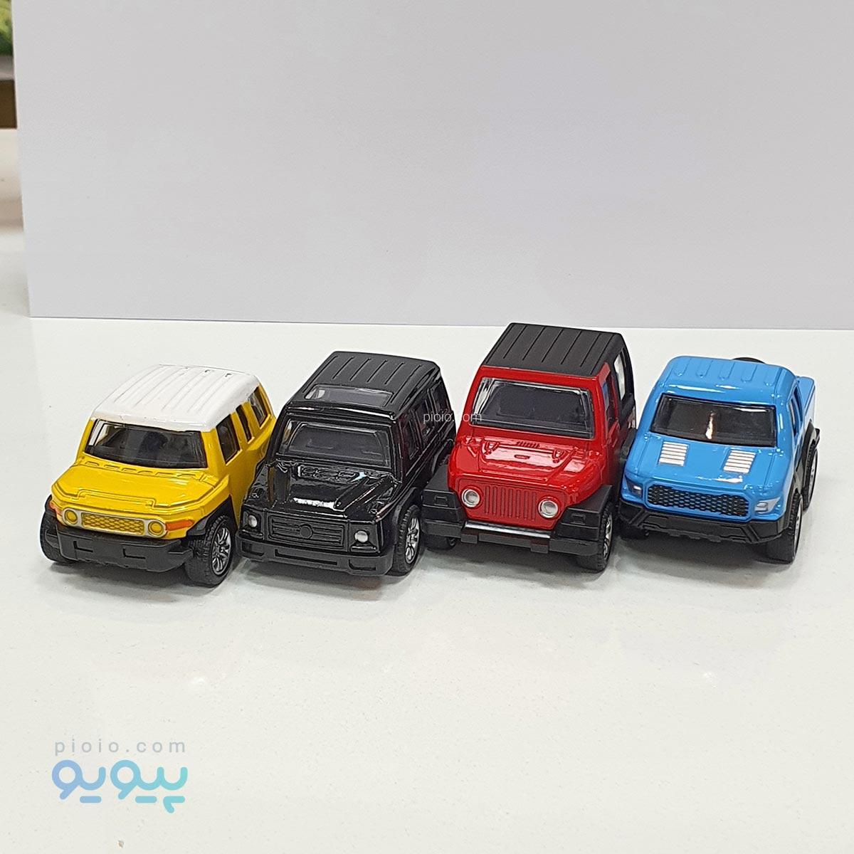 پک 4 عددی ماشین فلزی کپل مینیاتوری - تصویر 17