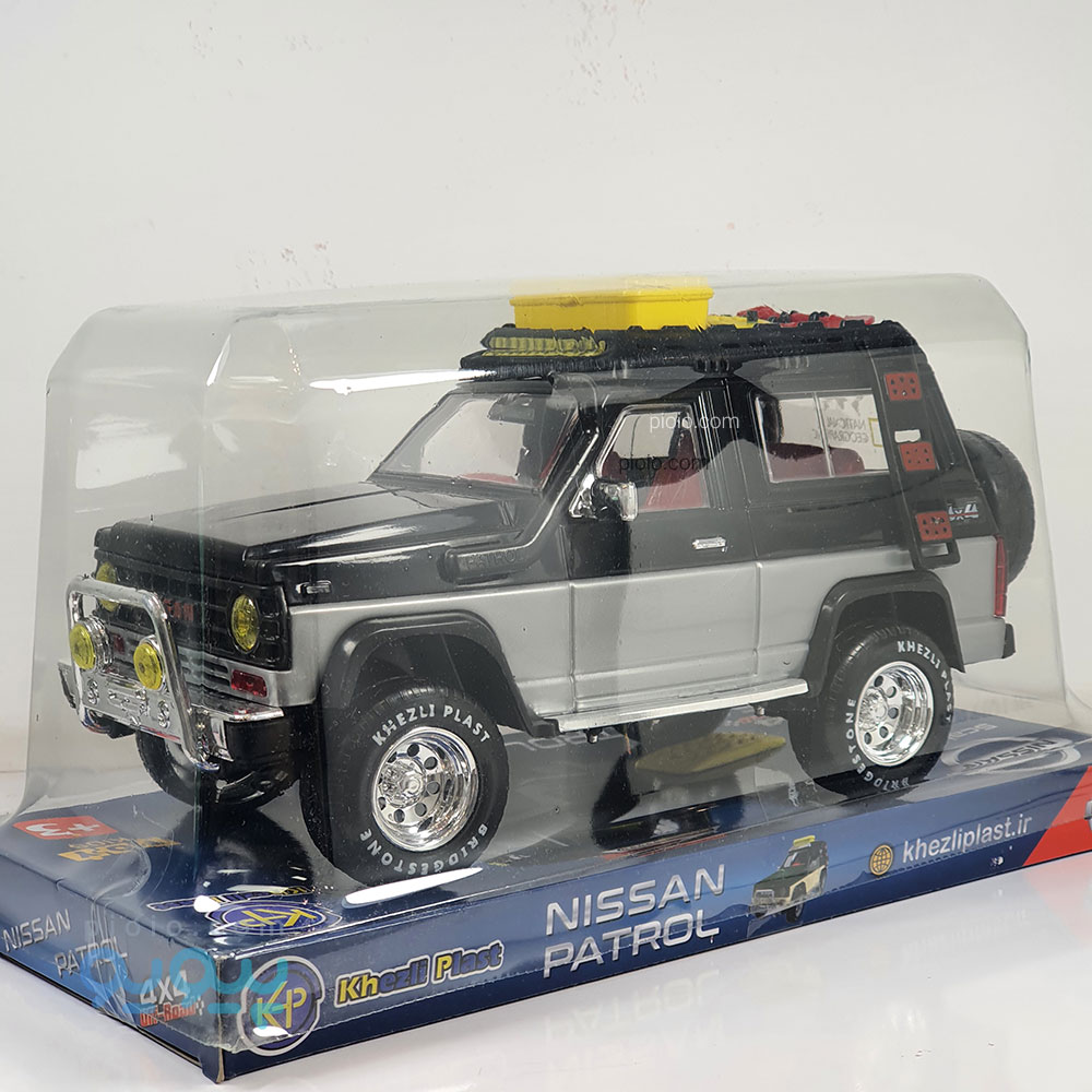 اسباب بازی ماشین پاترول دو درب آفرود پلاستیکی