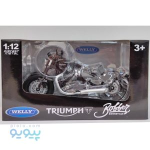 ماکت موتورسیکلت فلزی تریومف برند ویلی Triumph Bobber،پیویو